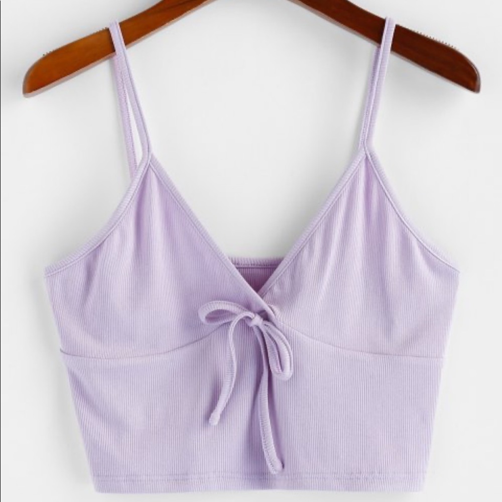 Light Purple Cropped Cami